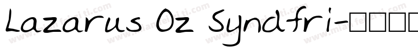 Lazarus Oz Syndfri字体转换